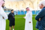 المسحل يلتقي بلاعبي الأخضر الشاب في معسكر الرياض استعداداً لكأس آسيا