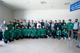 بعثة أخضر الناشئين تصل الجزائر للمشاركة في كأس العرب